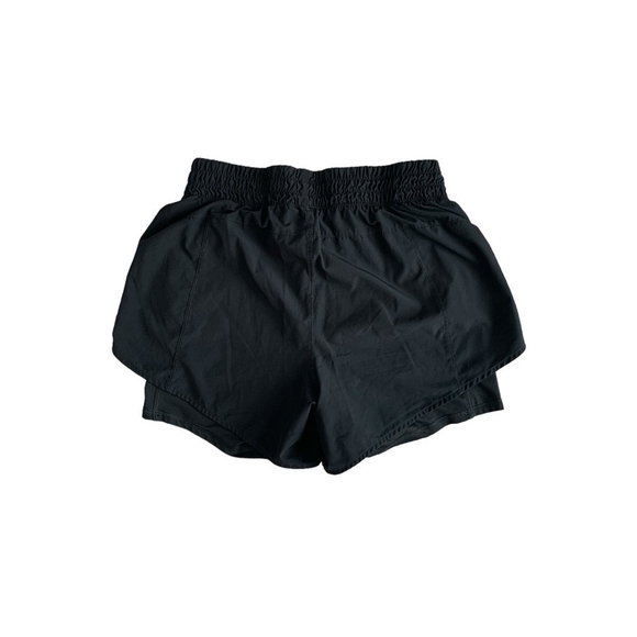 Women’s Shorts AVIA Women's Compression Waist Run Shorts Black Athletic Shorts - Picture 3 of 7